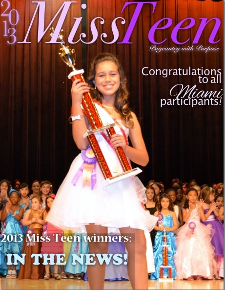 2013 Miss Teen Miami Winner