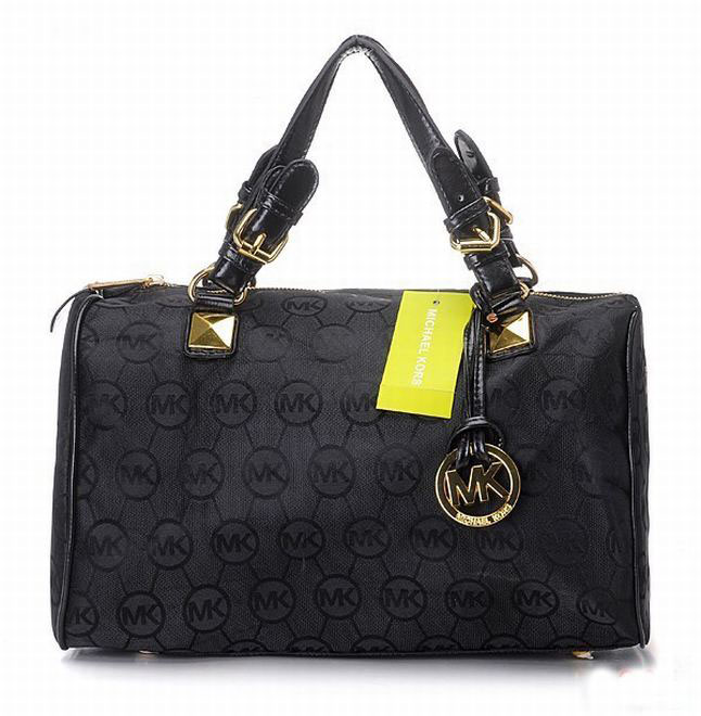 Michael Kors Grayson Large Satchel Black 