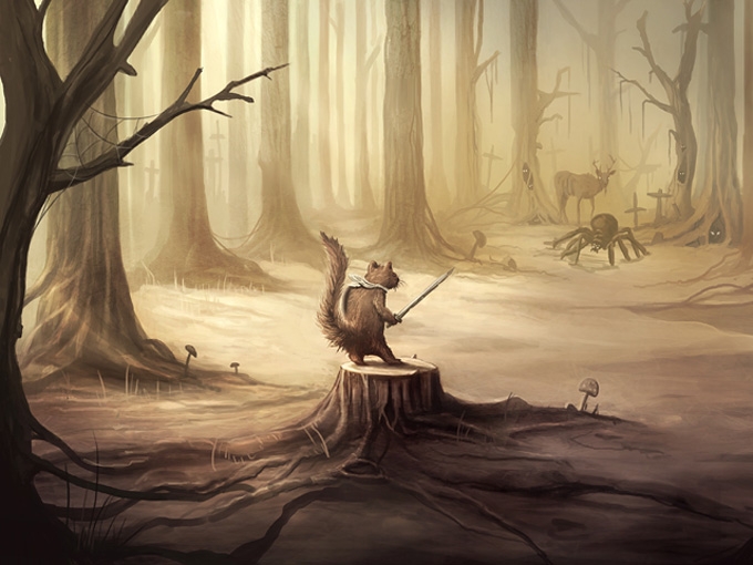A Fallen Forest