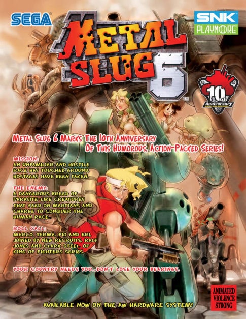 Metal Slug 6