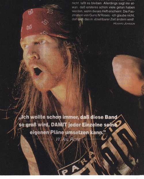 Axl Rose