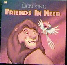 Disney's the Lion King: Friends in Need (Golden Look-Look Book)