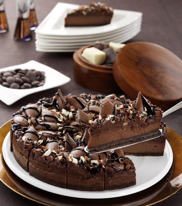 Belgian Chocolate Truffle Cheesecake Belgian Chocolate Truffle Cheesecake