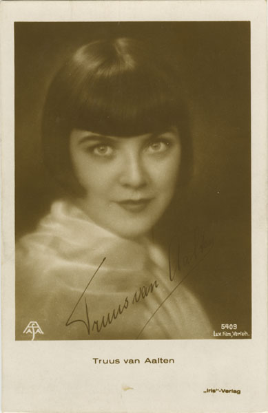 Truus Van Aalten Truus Van Aalten