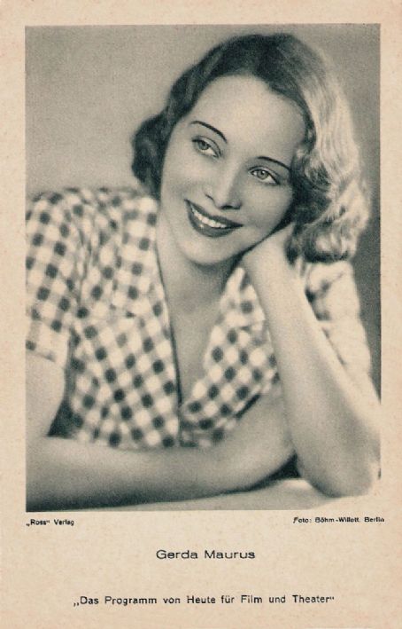 Gerda Maurus Gerda Maurus