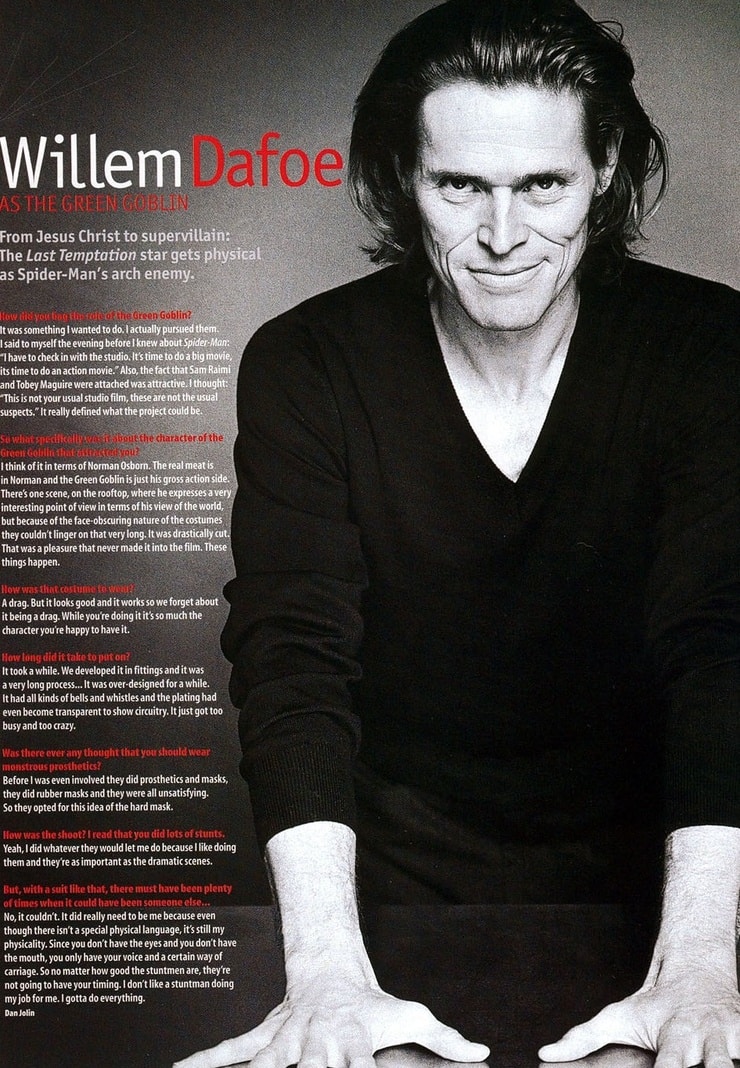 Willem Dafoe