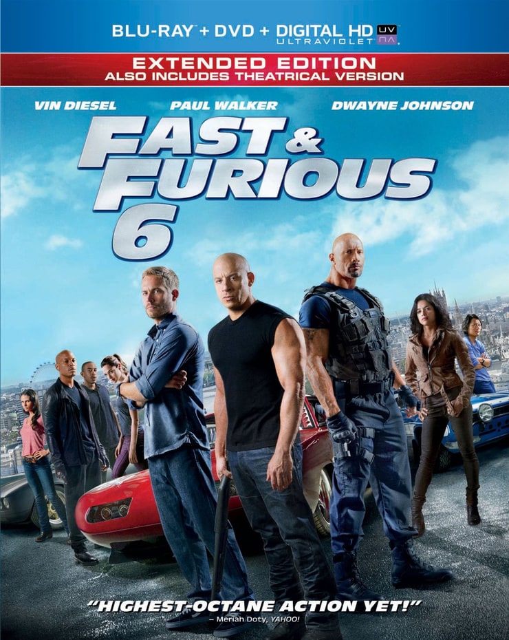 Fast & Furious 6 (Blu-ray + DVD + UltraViolet Digital Copy) (Extended Edition)