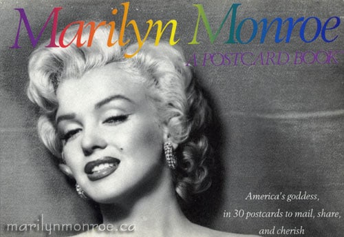 Marilyn Monroe A Postcard Book