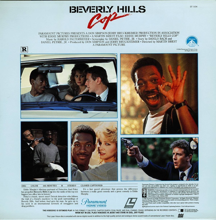 Beverly Hills Cop (Laserdisc)