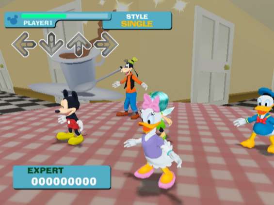 dance dance revolution disney grooves