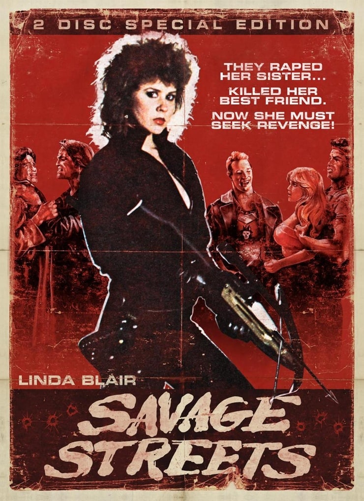 Дикие улицы. Savage Streets 1984. Дикие улицы фильм 1984. Линда Блэр Дикие улицы. Дикие улицы 1984 Постер.