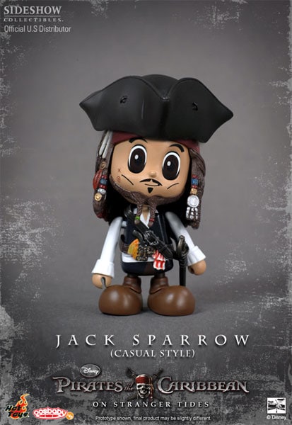Pirates of the Caribbean: On Stranger Tides Cosbaby: Captain Jack Sparrow