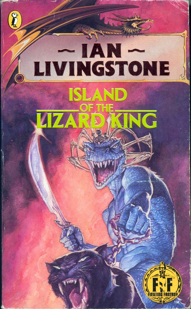 Island of the Lizard King: Fighting Fantasy Gamebook 7 (Puffin Adventure Gamebooks)