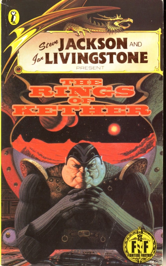 Rings of Kether (Puffin Adventure Gamebooks)