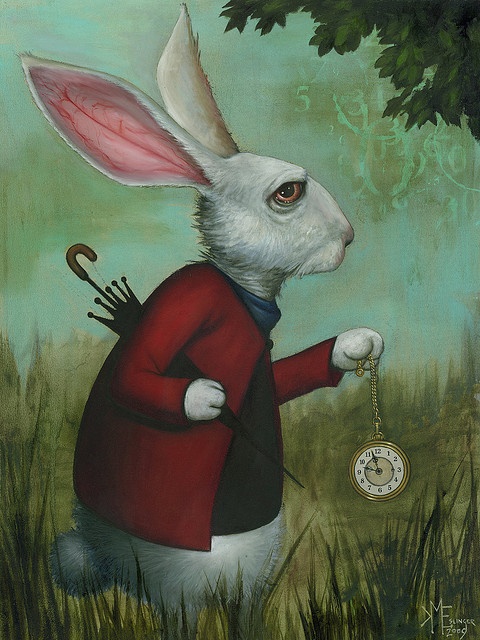 The White Rabbit (Original-Lewis Carroll)