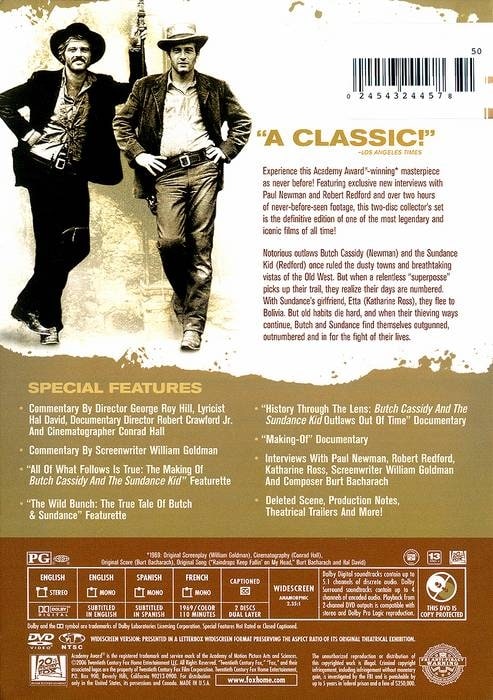 Butch Cassidy & The Sundance Kid   [Region 1] [US Import] [NTSC]