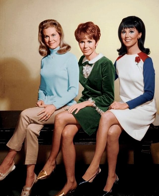 Judy Carne , Elizabeth Montgomery & Marlo Thomas