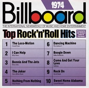 Billboard Top Rock'n'Roll Hits: 1974