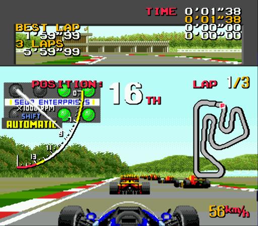 Ayrton Senna's Super Monaco GP II