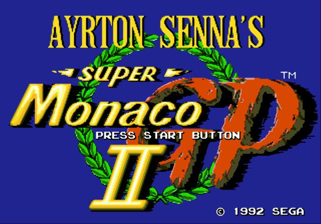 Ayrton Senna's Super Monaco GP II