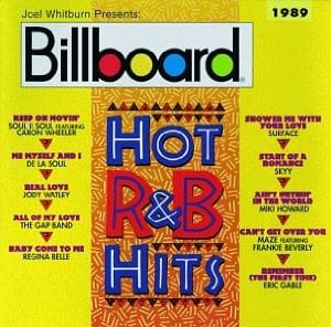 Billboard Hot R&B Hits 1989