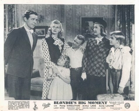 Blondie's Big Moment Blondie's Big Moment