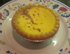 Egg Custard Tart Egg Custard Tart