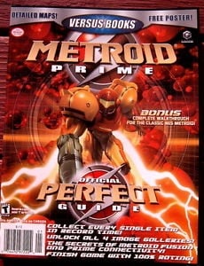 Metroid Prime Versus Books Official Perfect Guide