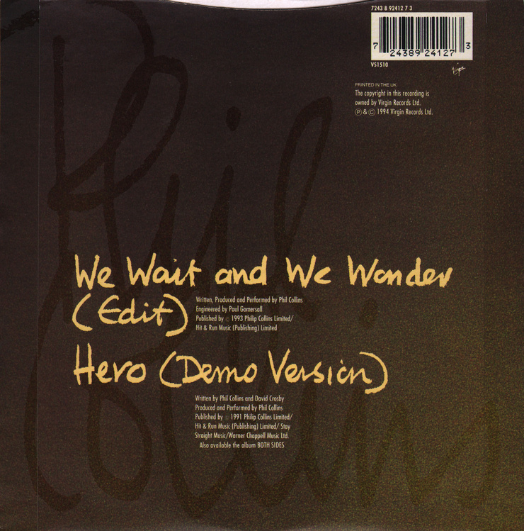 We Wait and We Wonder (Single)