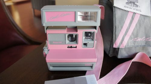 Polaroid Cool Cam 600 Instant Camera Pink and Gray