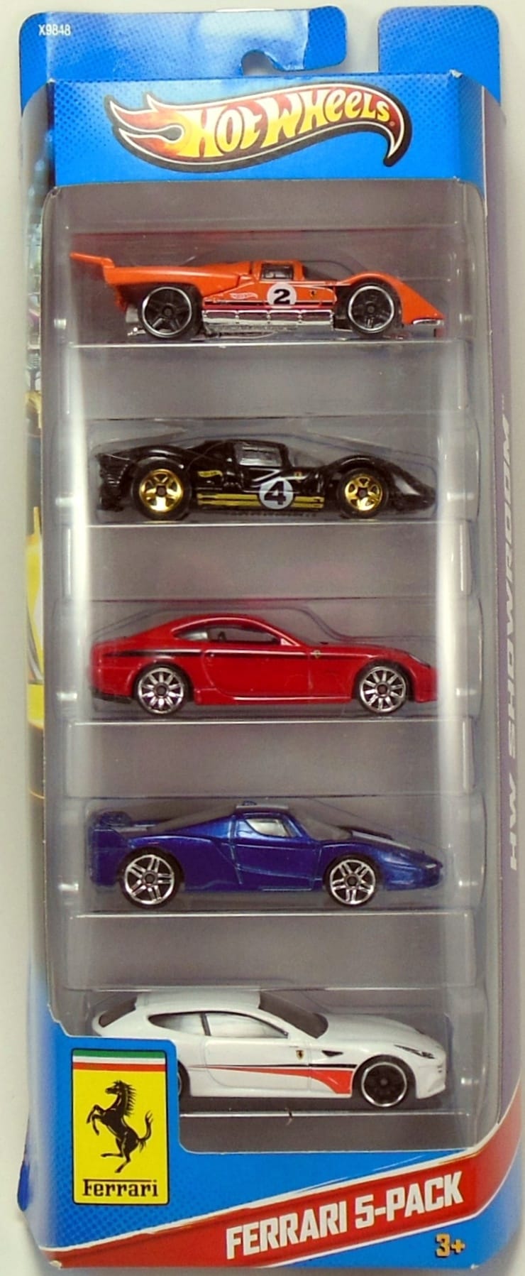Hot Wheels Ferrari 5 Pack