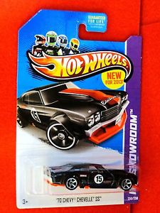 Hot Wheels HW Showroom '70 Chevy Chevelle SS Black #250/250