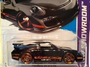 Hot Wheels HW Showroom Porsche 911 GT3 RS Black #157/250