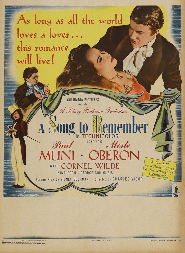 A Song to Remember                                  (1945)