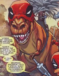 Deadpool Dinosaur