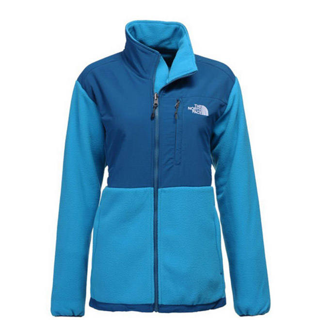 North Face Denali Fleece Jacket Acoustic Blue-Womens