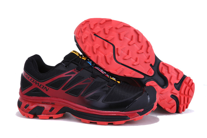 Salomon XT Wings 3 Trail Running Shoes Black Red