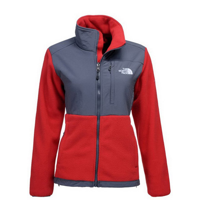 North Face Denali Fleece Jacket Red-Womens
