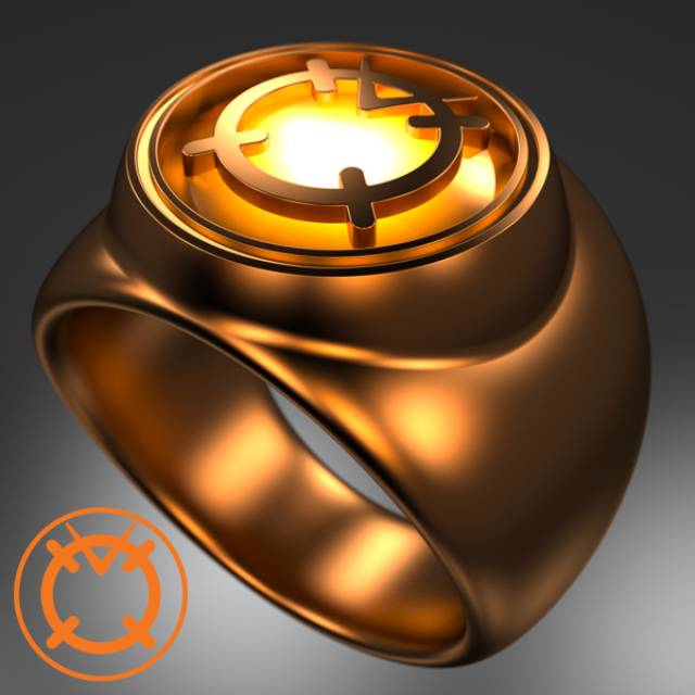 Orange Power Ring