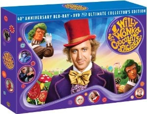 Willy Wonka & the Chocolate Factory (Three-Disc 40th Anniversary Collector's Edition Blu-ray/DVD Com