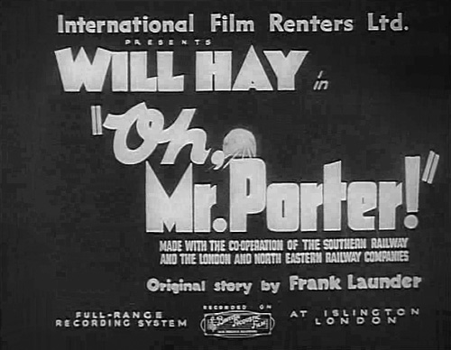 Oh, Mr. Porter! Oh, Mr. Porter!