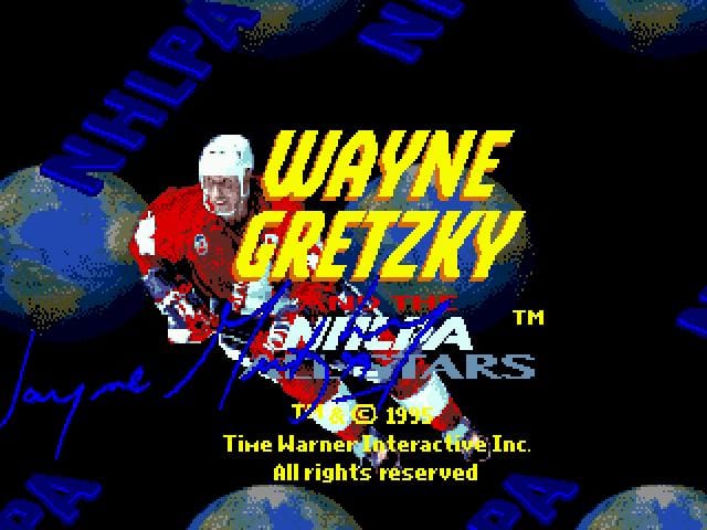 Wayne Gretzky and the NHLPA All-Stars