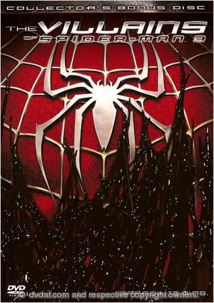 The Villains of Spiderman 3, Collector's Bonus Disc