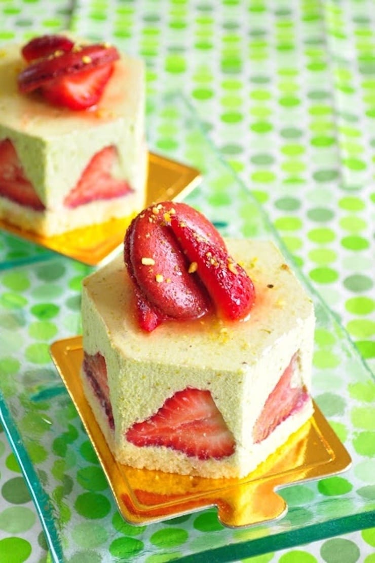 Fraisier Cake