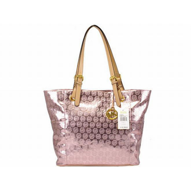 Michael Kors Jet Set Tote Mirror Pink