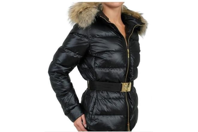 Moncler Women Angers Down Jackets Black