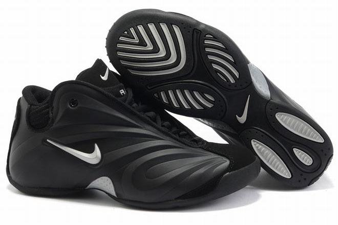 Air Flightposite Total Black Mens Shoes