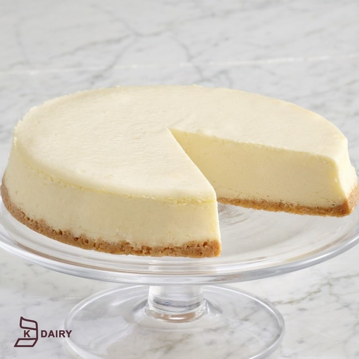 New York Vanilla Cheesecake