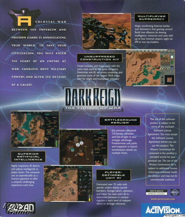 Dark Reign: The Future of War