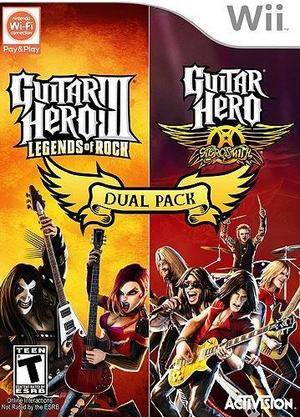 Guitar Hero III: Legends of Rock & Guitar Hero: Aerosmith - Dual Pack